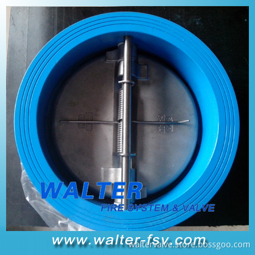 Cast Iron Wafer Type Dual Plate Check Valve
